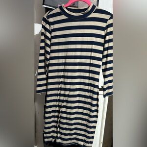 Long sleeve mini dress